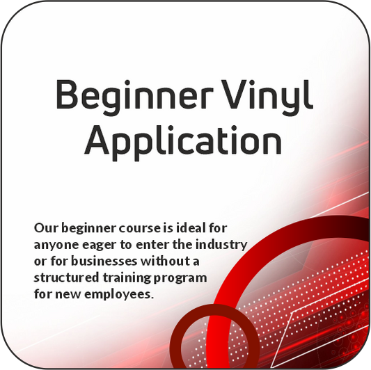 Beginner Vinyl Application Course